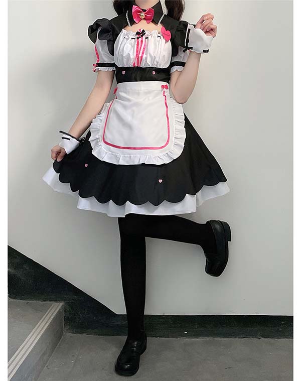 コスプレ ハロウィン メイド服 衣装 ロリータワンピース アニメ かわいい コスチューム コスプレ衣装 大人用 ワンピース エプロン 仮装パーティー 仮装 結婚式 余興 Fxy998 Brandingidentitydesign Com