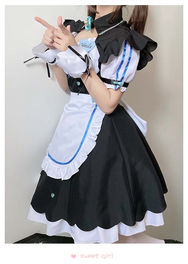 コスプレ ハロウィン メイド服 衣装 ロリータワンピース アニメ かわいい コスチューム コスプレ衣装 大人用 ワンピース エプロン 仮装パーティー 仮装 結婚式 余興 Fxy999 Vmaphotographystudios Com