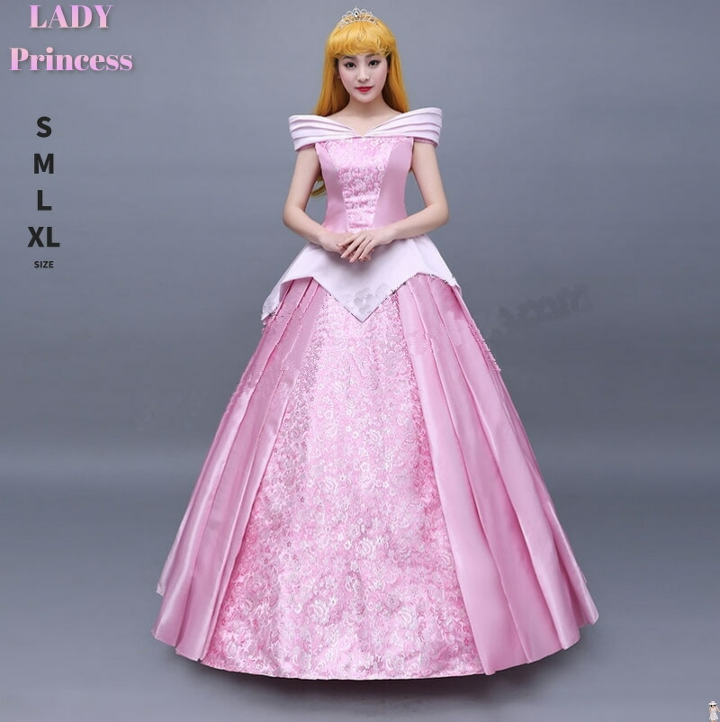 プリンセスドレス 大人用 ハロウィン お姫様 ドレス 眠り姫 コスプレ 衣装 レディース 仮装 ワンピース コスチューム プリンセスドレス なりきり 童話 女王様 大人 大人用 コスプレ衣装 女性 ハロウィン衣装 ロングドレス プリンセス ハロウィーン ハロウイン  MTE732