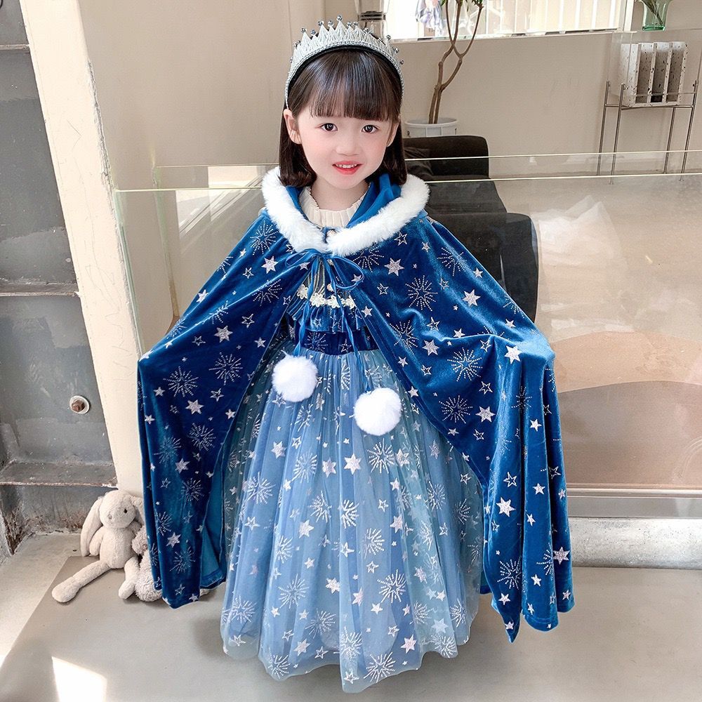 2021A/W新作☆送料無料】 女の子のドレス コスプレ衣装 アナと雪の女王