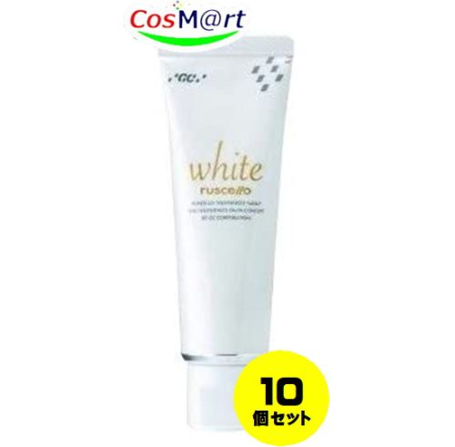 【10個セット】 GC ルシェロホワイト ペースト 100g ホワイトニング ジーシー歯磨きペースト 1本 白い歯 4548161247057-10【定形外郵便にて発送】