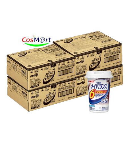 明治 メイバランス Mini【 コーヒー味 125ml×12本 ×4ケース】バランス栄養補助食品 介護 流動食 高カロリー食品 (4902705117419-4)|CosM@rt