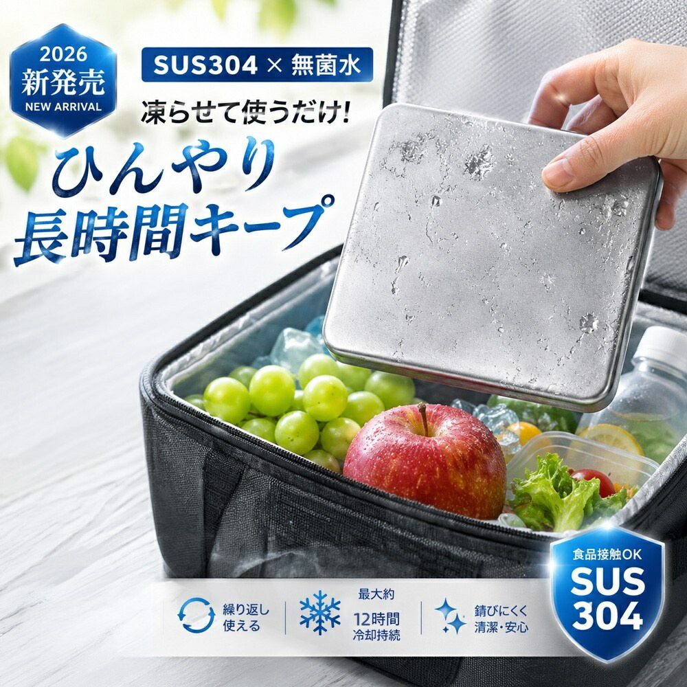 【保冷力威風堂々たる！守りつづける力 UP！】ステンレス鋼保冷剤 ちょっとの間冷やかす 最大限度12第四次元守りつづける保冷 手っとり早い冷やかす ステンレス鋼製氷 無水封鎖 エコ身ぎれい 繰り返し当てはめる可 水洗いする聞き届ける 高保冷力 凝縮押しとどめる 食料雑貨類浸漬防止 食料雑貨類せっ生相応う 鮮度守りつづける 保冷お皿 保冷材 保冷剤 お弁当用保冷剤 生新しい食料雑貨類用 氷の入り代わり