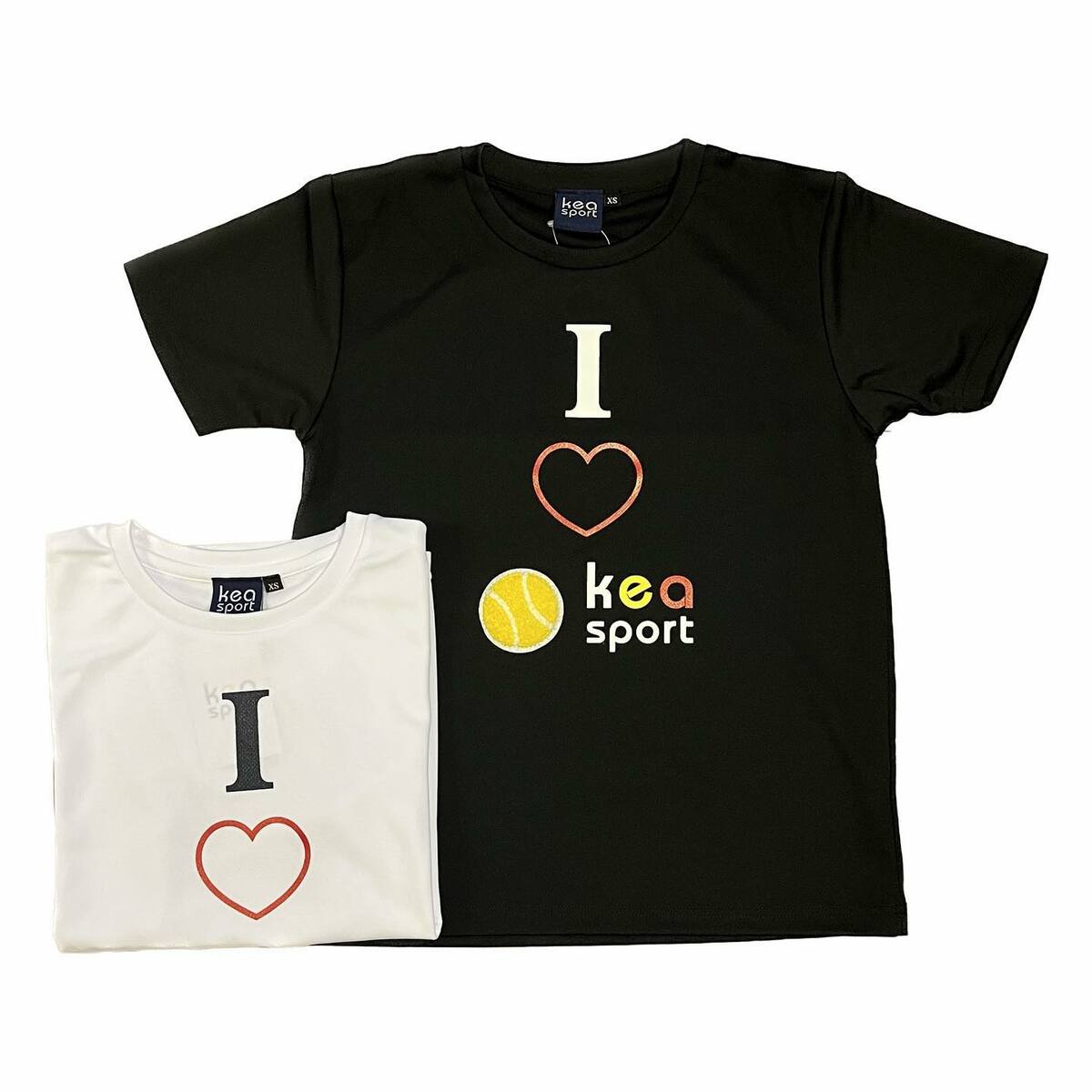 楽天市場】Kea キア HEART-T ユニセックス Tシャツ おしゃれ テニス