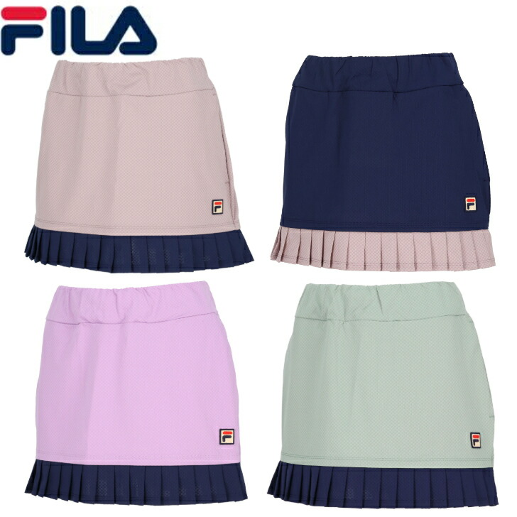 SALE 大売り出し 30％OFF フィラ FILA 庭球御召しもの レディース スカート EL0008 2025SS 特価 お買い得