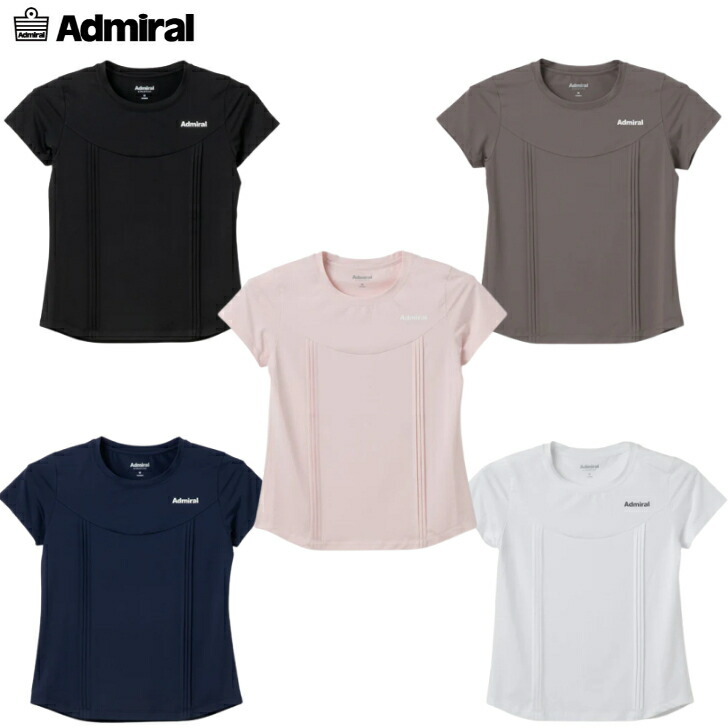 楽天市場】SALE Admiral アドミラル レディース フロントピンタックTEE