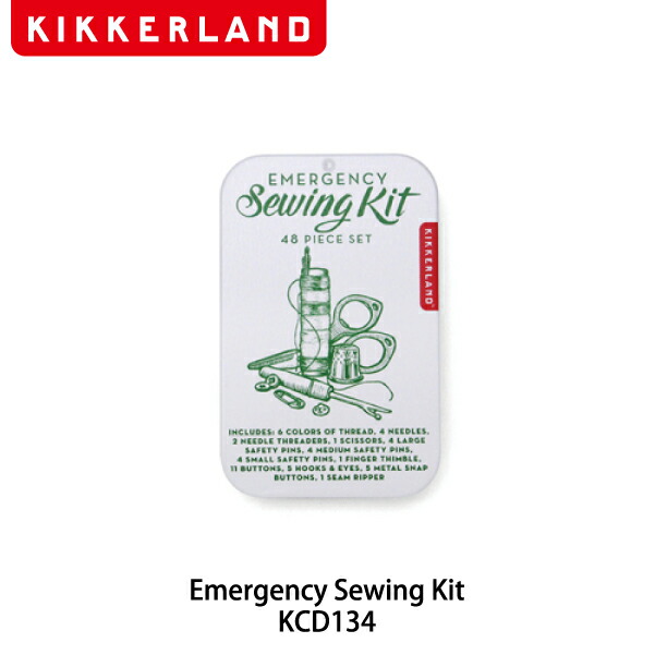 【楽天市場】【ソーイングセット】KIKKERLAND Emergency Sewing Kitキッカーランド エマージェンシー ソーイング