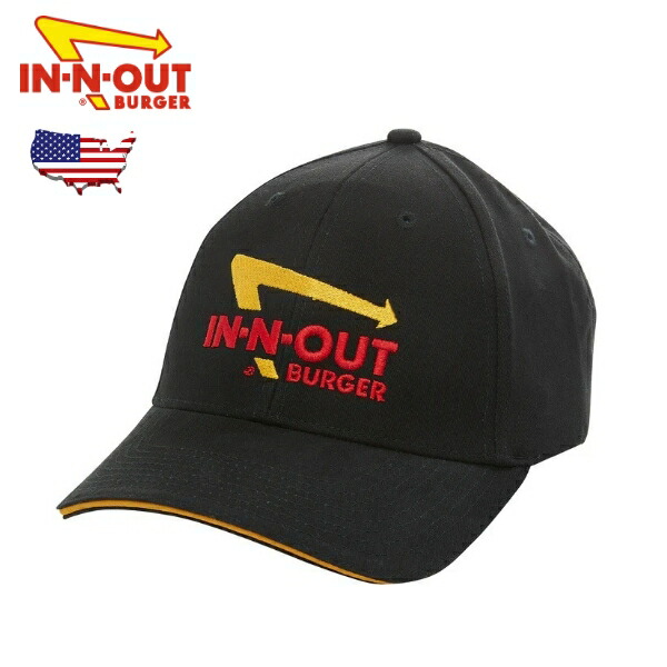 楽天市場】インアンドアウトバーガー キャップ IN-N-OUT BURGER 帽子