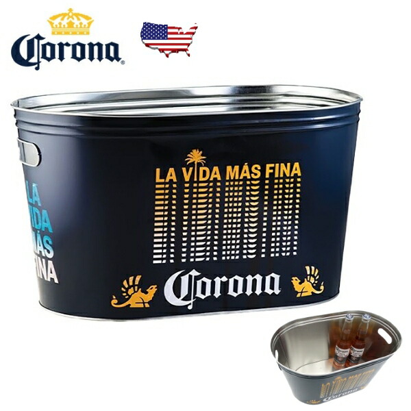Corona beer クーラー　バケツ　BBQ 販促用 Corona beer クーラー バケツ BBQ 販促用 Corona beer クーラー バケツ