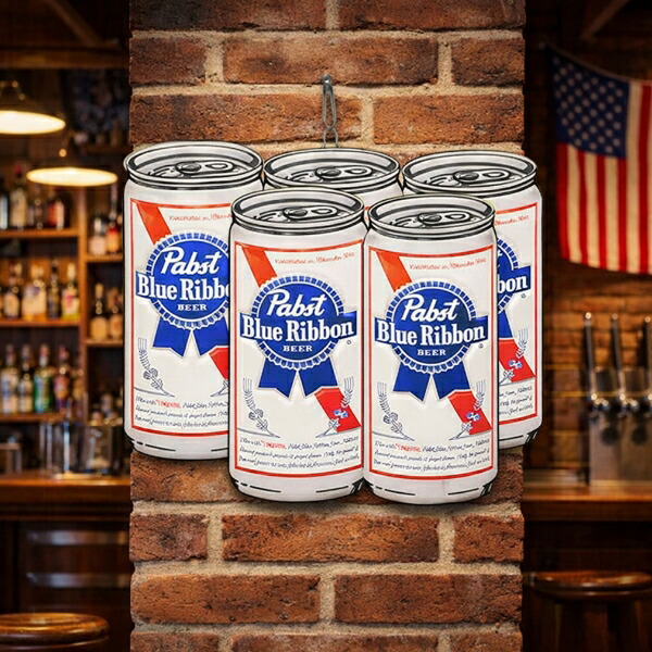 楽天市場】ブリキ看板 パブストブルーリボン メタルサイン Pabst Blue