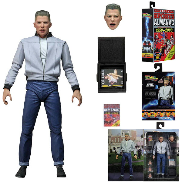 NECA バックトゥザフューチャー マーティー フィギュア 人形 雑貨 玩具