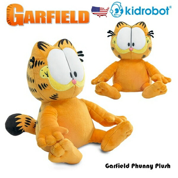 楽天市場】海外直輸入 USED品 ガーフィールド ぬいぐるみ M