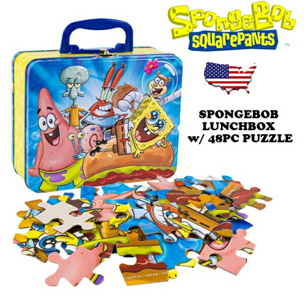 楽天市場】【スポンジボブ/SPONGE BOB】TIN缶BOX