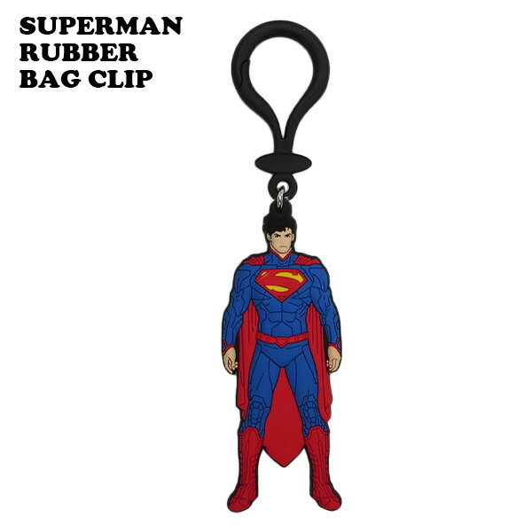 楽天市場】ラバーキーチェーン SUPERMAN キーリング スーパーマン