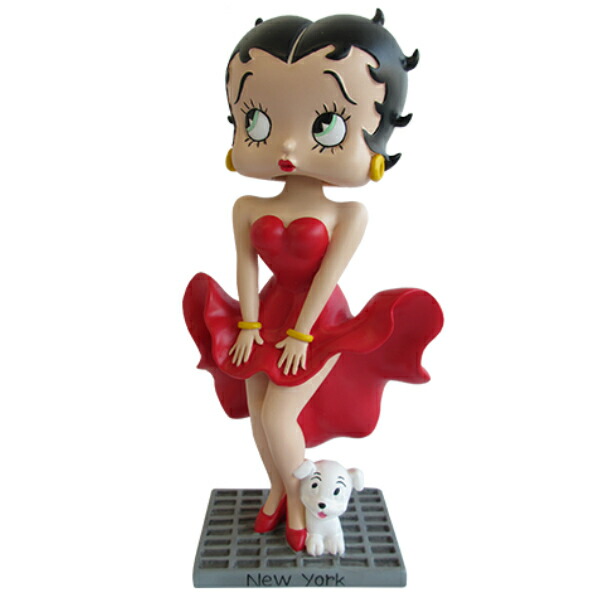 楽天市場】BETTY BOOP ベティブープ フィギュア DOLL-BIKER H:38cm ...