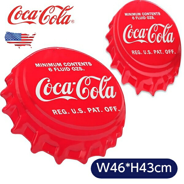 男の隠れ家や壁の看板に最適なCoca-Colaのボトルキャップの大型ディスプレイ bcap20_1.jpg