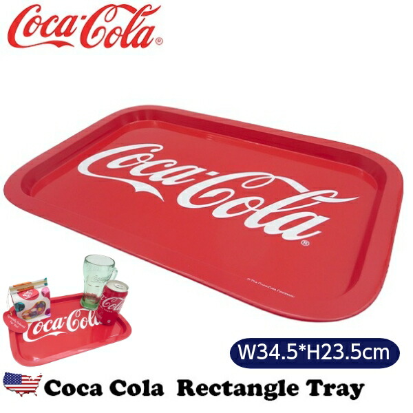 楽天市場】コカコーラ トレイ コカコーラ グッズ 四角 トレー スクエア