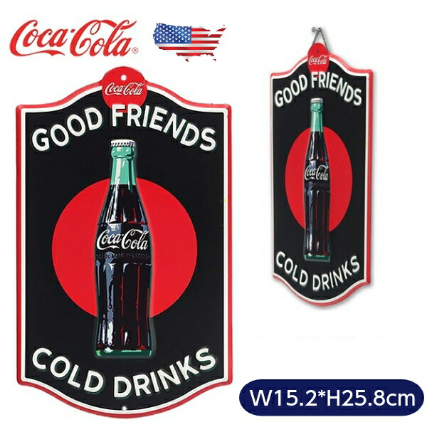 楽天市場】送料無料 コカ・コーラ COCA-COLA ファブリックサイン LOGO