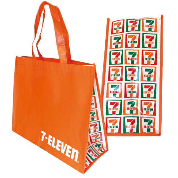 楽天市場 クーポン利用で100円off セブンイレブン ショッピングバッグ Usa 7 Eleven Shopping Bag トートバッグ エゴバック ショッピング アメカジ アメリカ雑貨 アメリカスーパーグッズ 企業グッズ 買い物バック Fun Funny ミニカー アメリカ雑貨