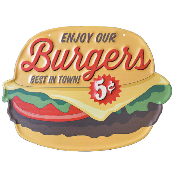 バーガーキング　USA サイン　ストアディスプレイ　店舗用　ガレージ 楽天市場】アメリカン トラフィックサイン (バーガーキング