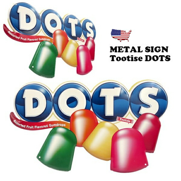 楽天市場】ブリキ看板 エンボスメタルサイン Tootsie POPS お