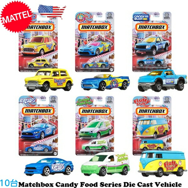 NASCAR ミニカー 10セット +3台トレーディングカード付き NASCAR ミニカー 10セット +3台トレーディングカード付き おもちゃ