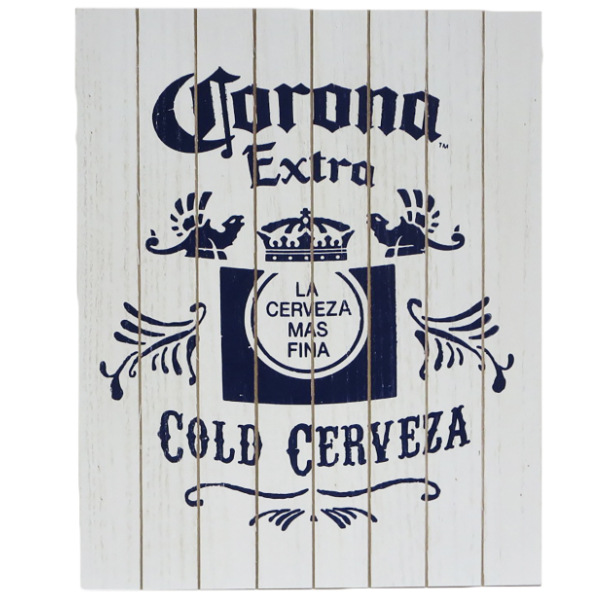 ウッデンサインボード CORONA EXTRA PLAQUE