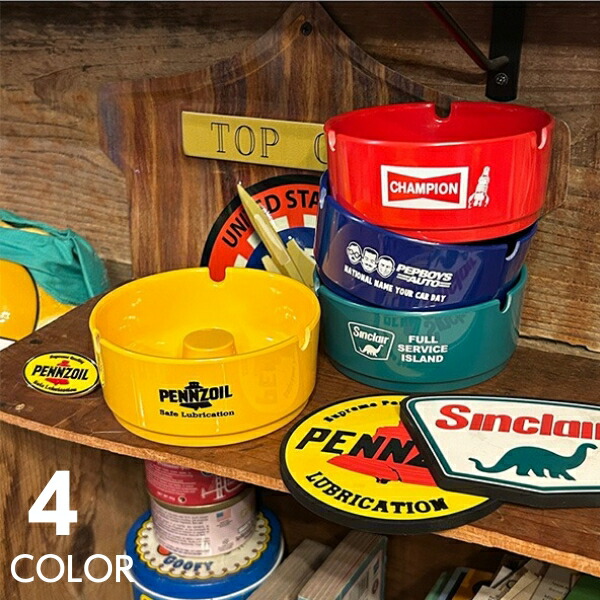 楽天市場】アメリカン アドバタイジング キャラクター ティン 灰皿