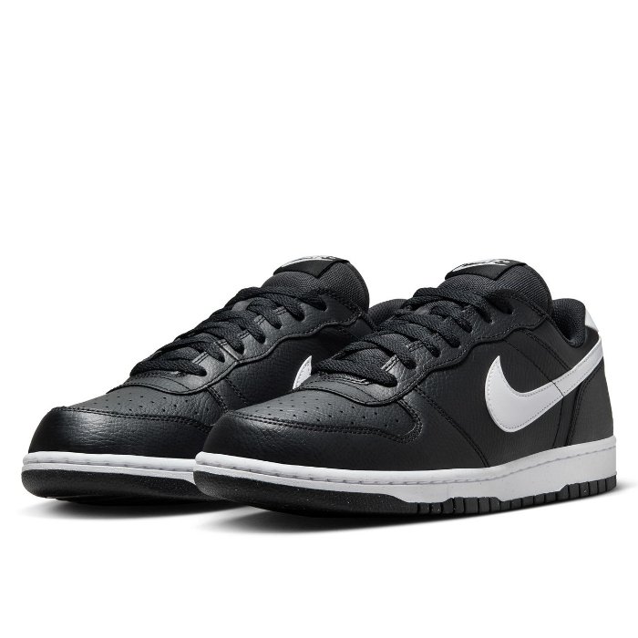 ナイキ メンズ スニーカー ビッグナイキ ロー (シューズ カジュアルシューズ 普段履き おしゃれ ストリート ブラック NIKE 即日発送) 355152-016