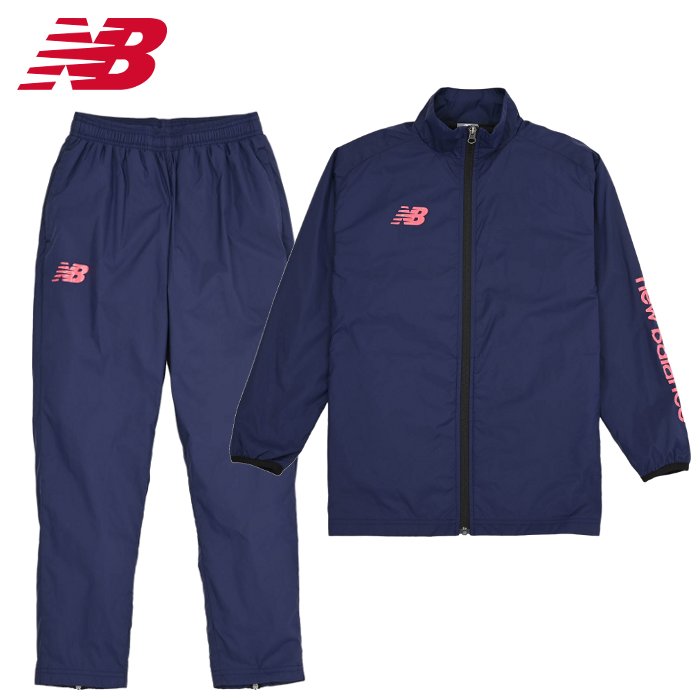 ニューバランス ジュニア ウインドブレーカー上下セット (サッカー キッズ 小学生 子ども ジャケット パンツ スポーツ トレーニングウェア ロングパンツ newbalance 即日発送) ABJ55282-ABP55283|ファンスポーツ