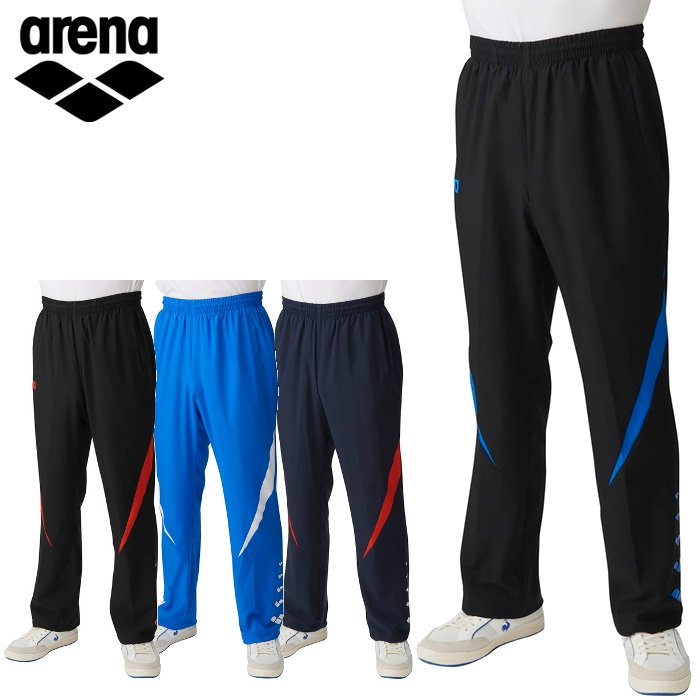 楽天市場】アリーナ ジャージ パンツ メンズ クロスジャージ 水泳