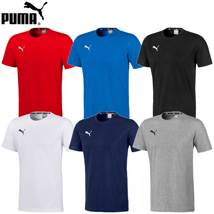 プーマ puma メンズ Tシャツ 半袖 シャツ トップス サッカー フットサル 運動 スポーツウェア トレーニングウェア 656986 2022