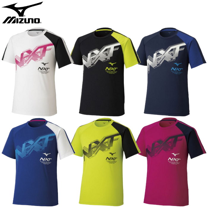 楽天市場 あす楽対応 ミズノ Mizuno Tシャツ メンズ レディース ユニセックス 男女兼用 半袖 シャツ トップス テニス ソフトテニス バドミントン N Xtプリント 62ja1z11 ファンスポーツ