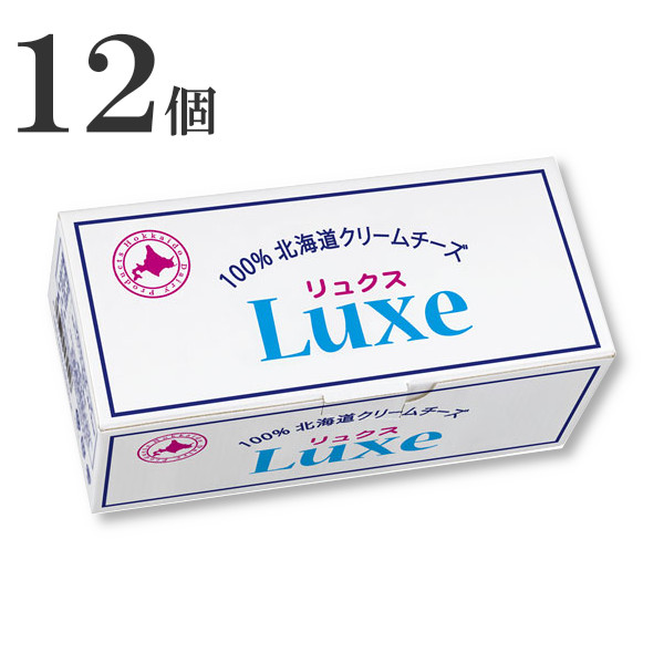 北海道乳業 リュクス クリームチーズ 1kg×12個 クール便