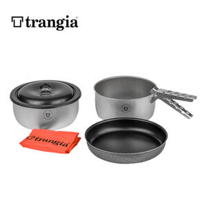 【trangia トランギア】ツンドラ3 デュオーサル クッキングセット 中型 ソースパン フライパン キャンプ アウトドア TR-TUNDRA3-DUO 国内正規品|FUNCTIONJUNCTION