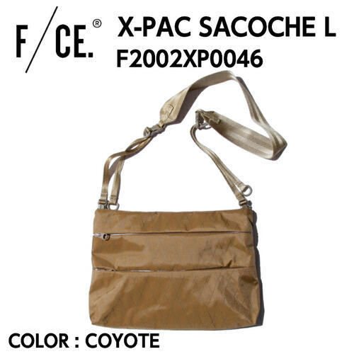 F Ce エフシーイー X Pac Sacoche L エフシーイー エックスパック サコッシュ L Coyote 軽量 防水 耐久性 Xpac F02xp0046 Fmcholollan Org Mx