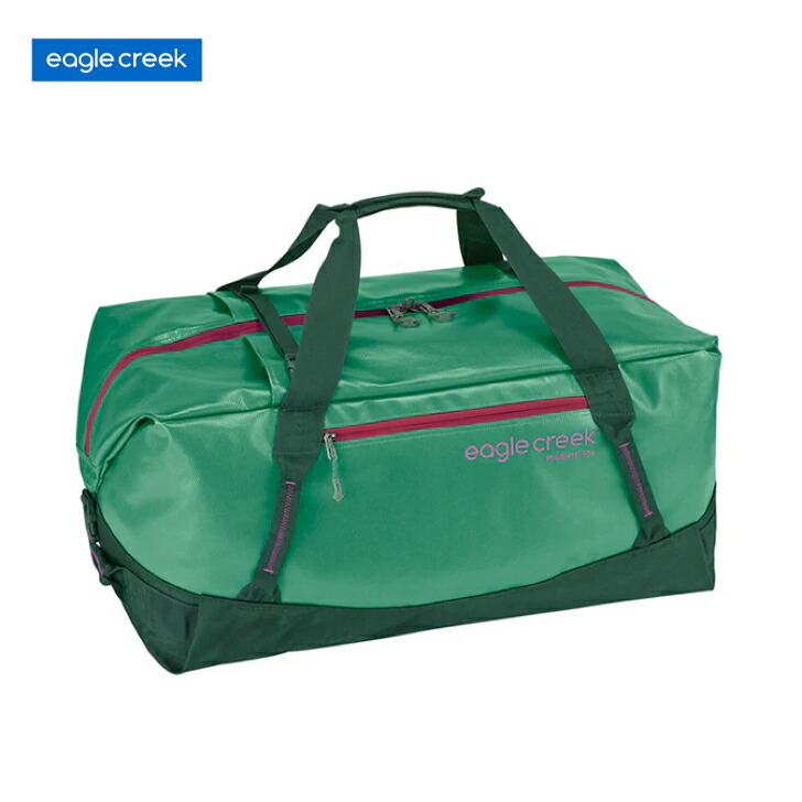 【Eagle Creek イーグルクリーク】マイグレートダッフル 90L ウィローグリーン ダッフルバッグ バックパック 3ウェイトラベルバッグ 耐摩耗性 耐水性素材 外側コンプレッションストラップ 折りたたみ収納可能 旅行 アウトドア 11862309 0810101613753 国内正規品|FUNCTIONJUNCTION
