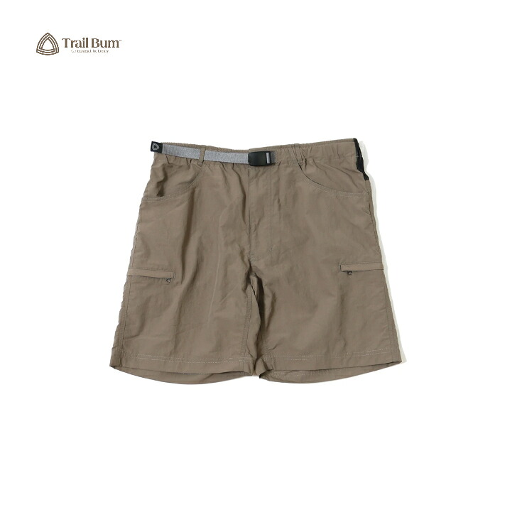 【TRAIL BUM トレイル バム】BETTER SHORTS ベターショーツ FALLEN ROCK ショートパンツ ショーツ ナイロン素材 軽量 速乾性 タウンユース UL アウトドア|FUNCTIONJUNCTION