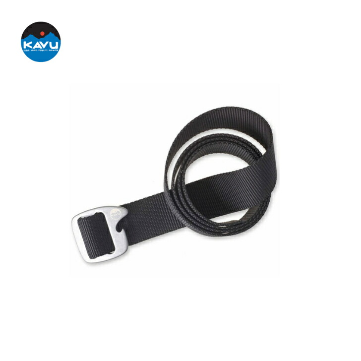 【KAVU カブー】Beber Belt べ頭を覆う物胴締め Black 黒いこと 胴締め 栓抜き付き添い人 11863129 国内置き目品