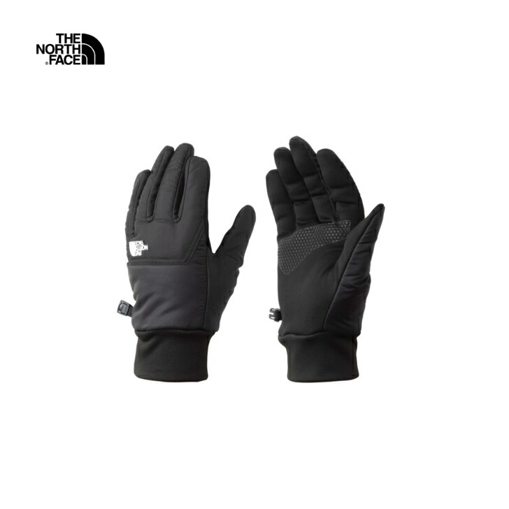 【THE NORTH FACE 北の方人間の顔】ヌプシイーチップグローブ（ユニ一発やる） K 黒いこと グローブ アウターグローブ 下穿き地球儀 保温用フリース タッチパネル取り締まり能力のある 町若い者 アウトドア NN62520 国内定まり品