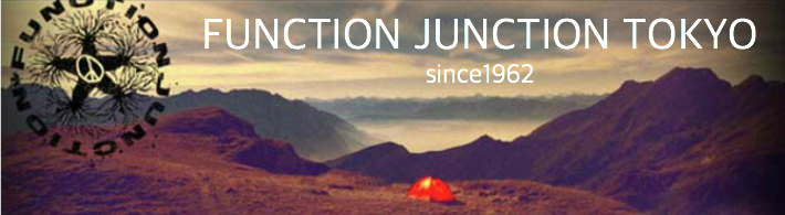 FUNCTION JUNCTION：新しくオープン致しました！アウトドアグッズを幅広く取り揃えております！