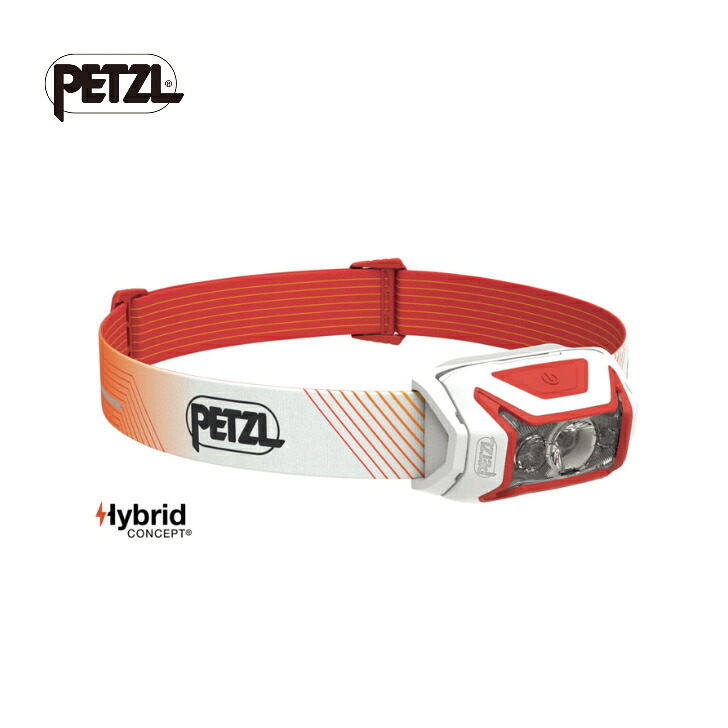 【PETZL ペツル】アクティック 中核グループ 赤いこと 600lm 提灯合切袋属する 軽さ 蓄電池相応う 塩基独居室相応う 赤いこと光 駈けっくら トレッキング マウンテニアリング 難民キャンプ 旅する アウトドア E065AA 国内置き目品