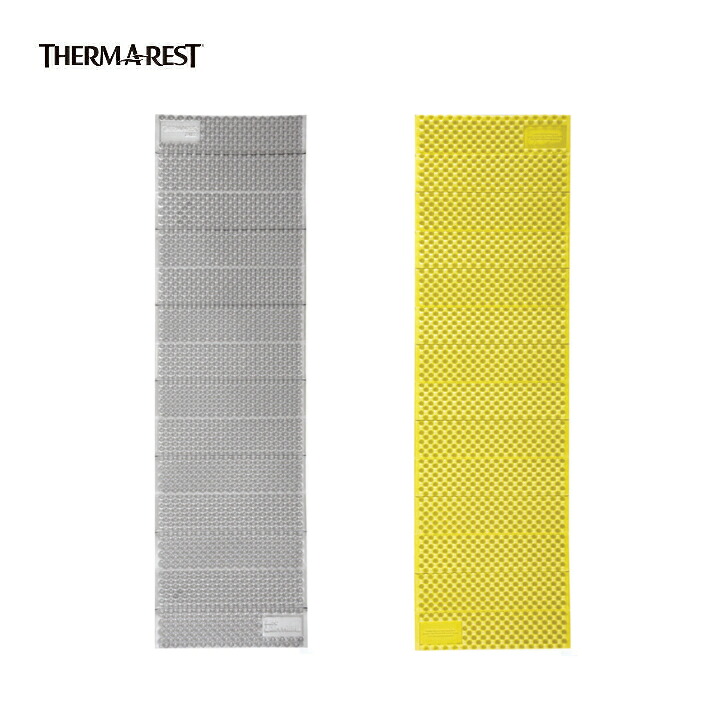 【THERMAREST サーマレスト】Ｚライトソル マットレス S(ショート) シルバー/レモン マットレス 長さ130cm 290g クローズドセル 折りたたみ 断熱 アルミ 3シーズン 山行 キャンプ アウトドア 30669 国内正規品｜FUNCTIONJUNCTION