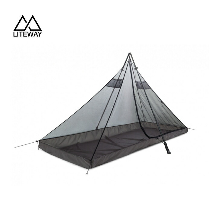 新品 ライトウェイ ピラオム デュオ タープ オリーブ ハーフインナー セット LITEWAY ライトウェイ ／ PYRAOMM DUO TARP | ELK ONLINE STORE 山梨