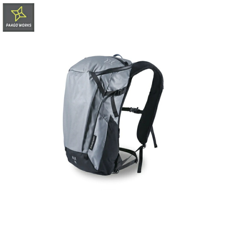 【PAAGO WORKS パーゴワークス】ALK 16 アルク16 Light Gray ライトグレー バックパック 16L ハイク 登山 普段使い アウトドア｜FUNCTIONJUNCTION
