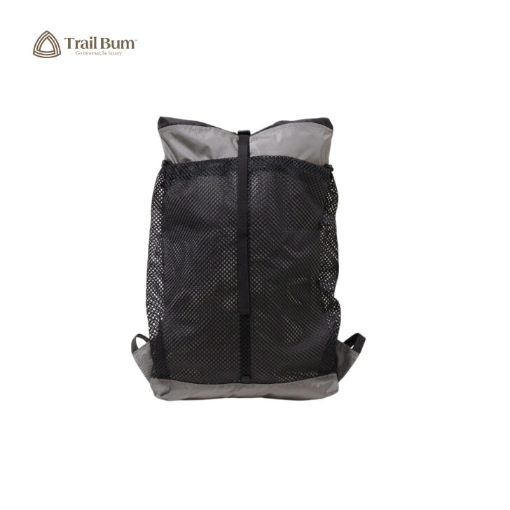 【Trail Bum トレイルバム】BIG TURTLE ビッグタートル GRAY バックパック 13-19L 軽量 UL ハイク 山行 登山 アウトドア|FUNCTIONJUNCTION