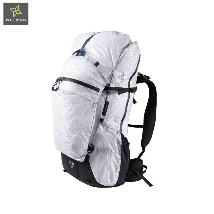 【PAAGO WORKS パーゴワークス】ZENN 45 EXP ゼン45EXP 白いこと うしろ側風呂敷き包み 40L+5L 高興味の中心腹積もり ALUULA Graflyte 高甚だしい 超軽さ 引き裂き持ちこたえる 耐摩耗性 UV持ちこたえる性 山歩き 山登り 山行 アウトドア