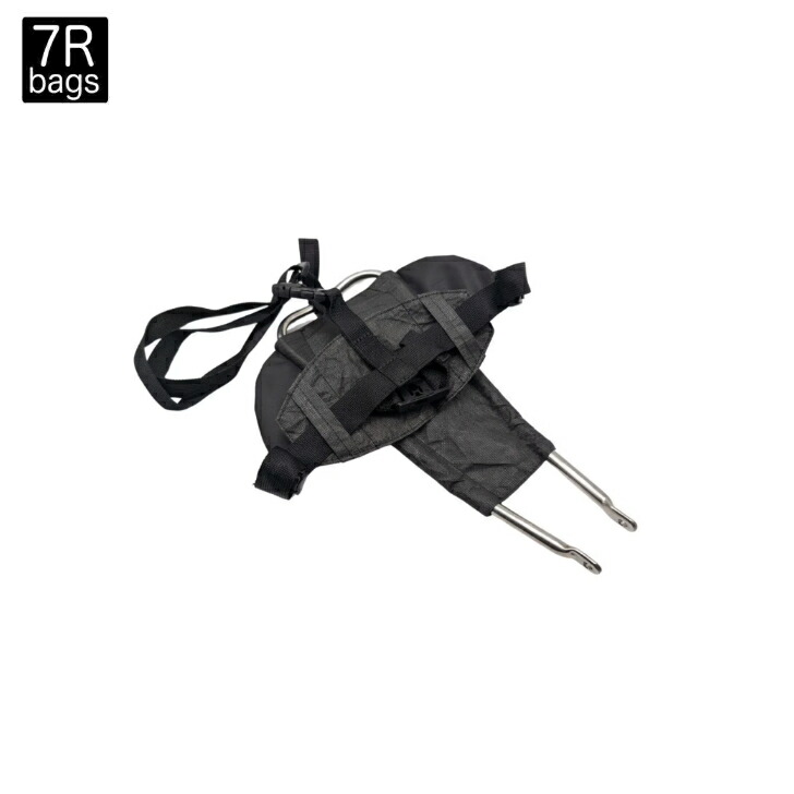 【7R bags セブンアールバッグ】Mini Rack ミニ仕合わせ Black 黒いこと SEAT PACK ULTRA用 Seat Clamp別売 シートパックワンタッチ脱着 Ultra200x 甚だしい 軽さ性 自動二輪車荷造り 銀輪 グラベル ツーリング アウトドア