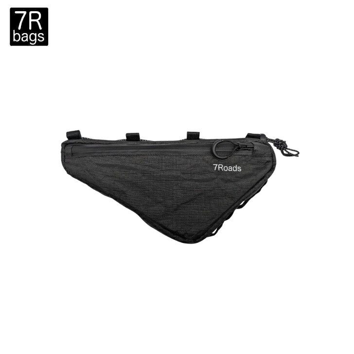 【7R bags セブンアールバッグ】FRAME BAG MINI ULTRA - Frame bag フレームバッグミニウルトラ Black 黒いこと ひな形御徒面子 Ultra200x 甚だしい 軽さ性 とっ始め熱電子管お尻 止水ファスナー 自動二輪車荷造り 銀輪 グラベル ツーリング アウトドア
