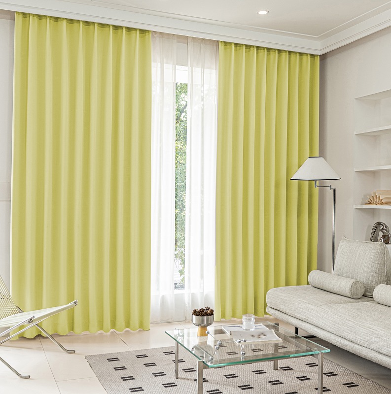 楽天市場】KEYUCA ケユカ カーテン ドレープ イエロー 形状記憶 遮光1